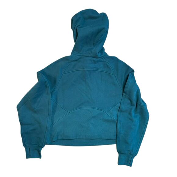 Lululemon Scuba Oversized Half Zip Hoodie Storm Teal XS/S NWT - Picture 5 of 7